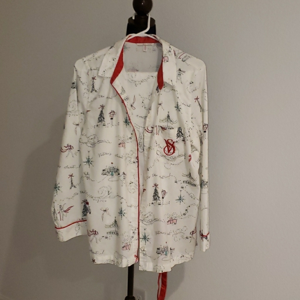 VICTORIA'S SECRET HOLIDAY LADIES PJ'S SZ M